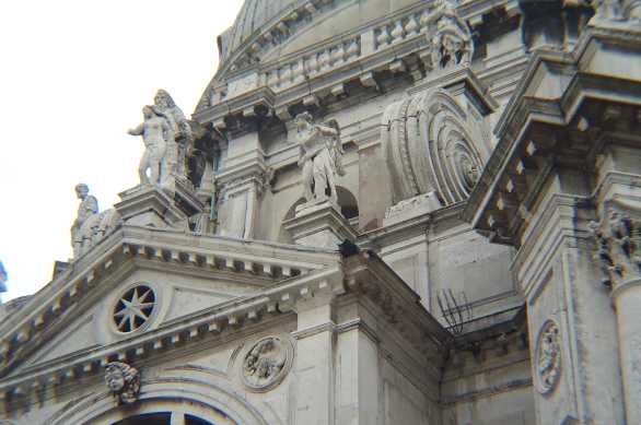 Santa Maria Della Salute detail
