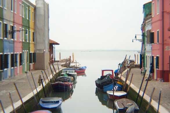 Burano sea outlet