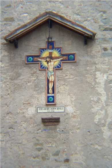 Deruta crucifix