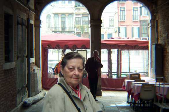 Mom in alley