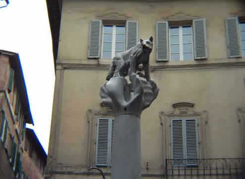 Wolf column