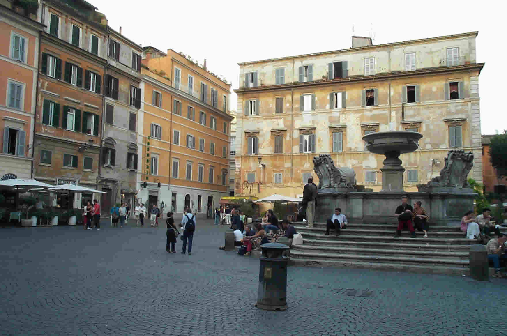 Piazza of Santa Maria in Trastevere