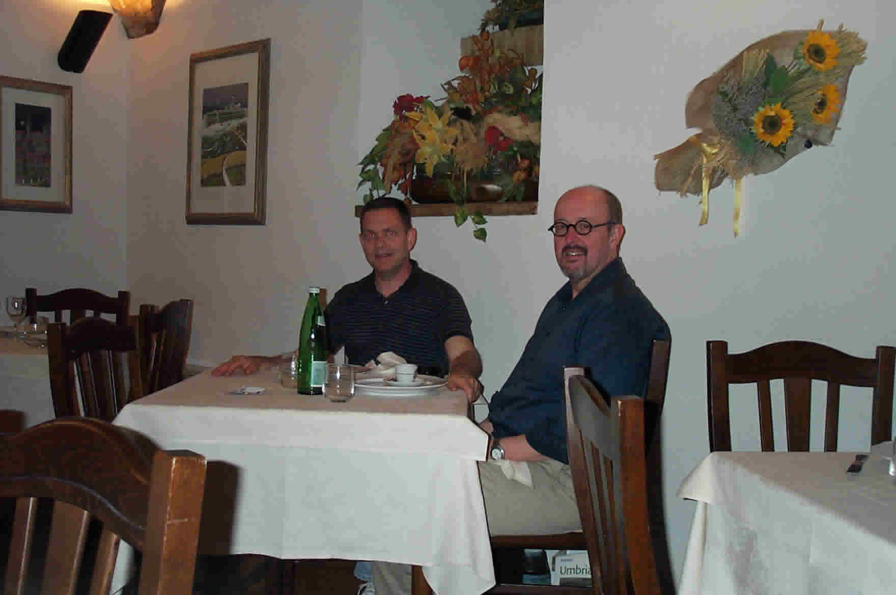 At the restaurant