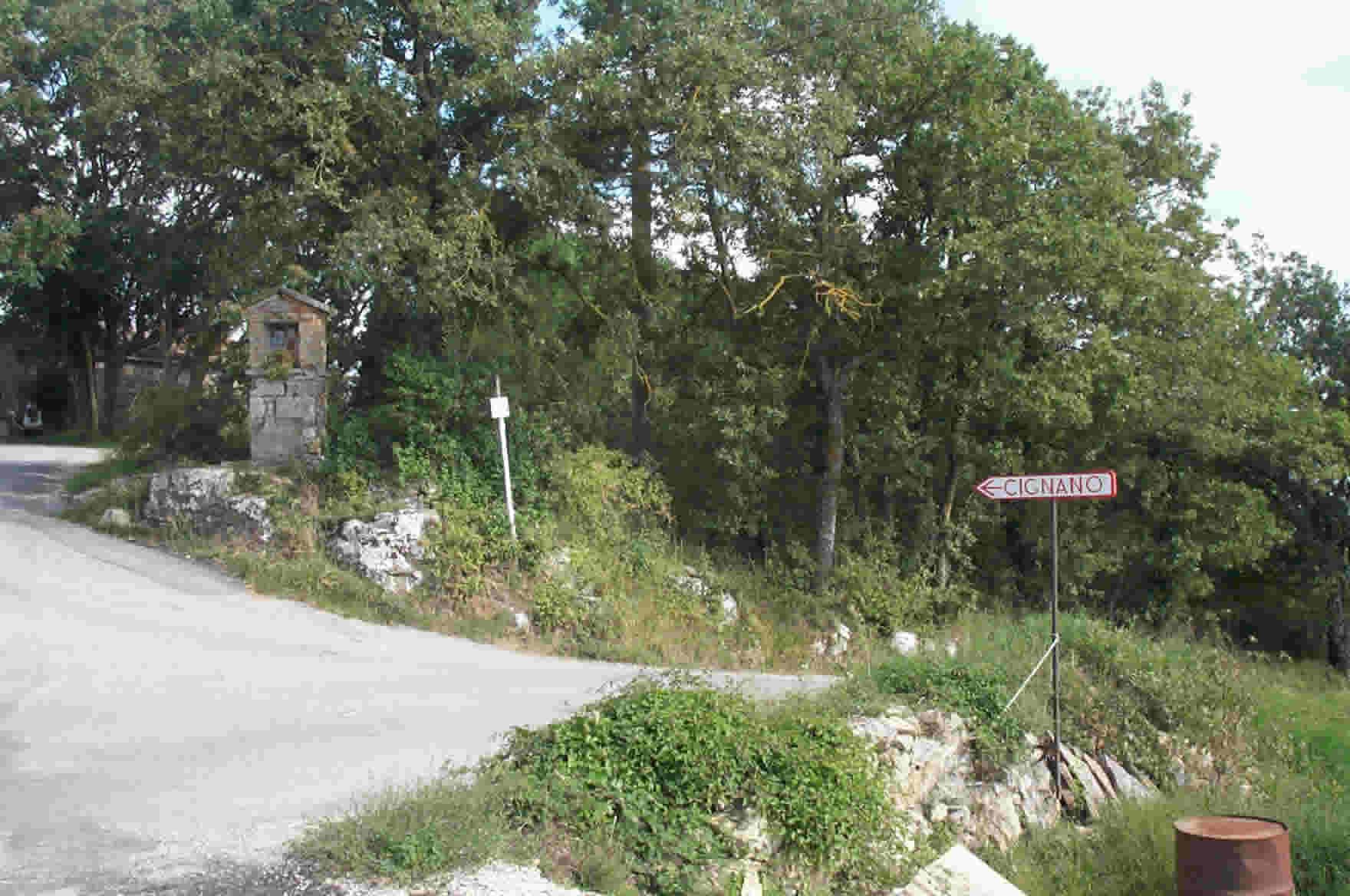 Cignano Entrance