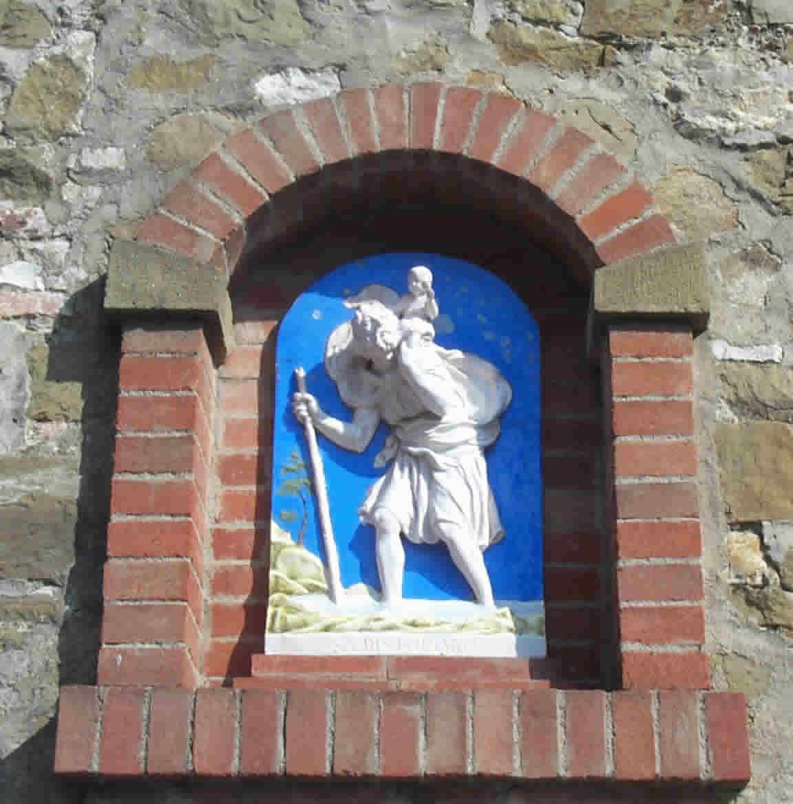 Della Robbia of St. Christopher