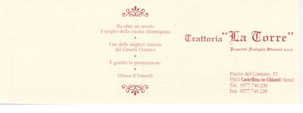 Antica Trattoria la Torre