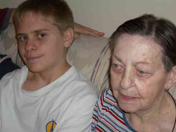 Mom with Sam