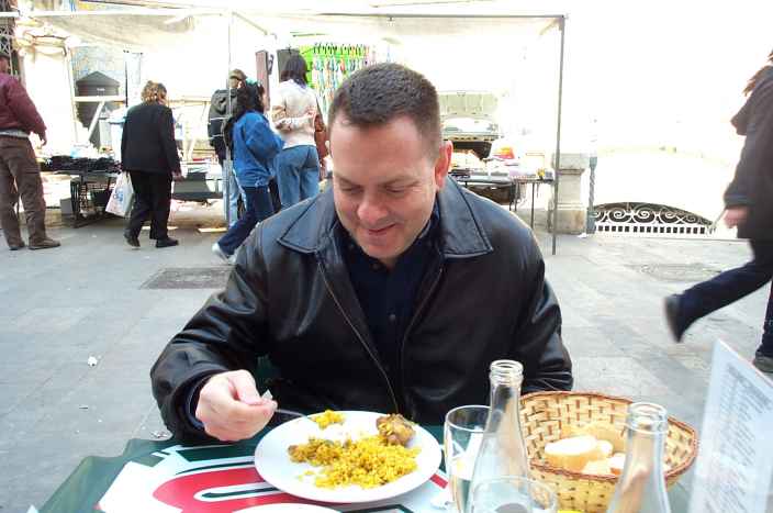 Me, Eating Paella