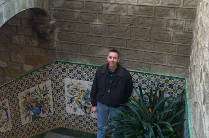 Chris on Stairs