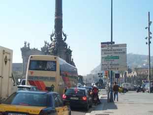 Base of Columbus Statue