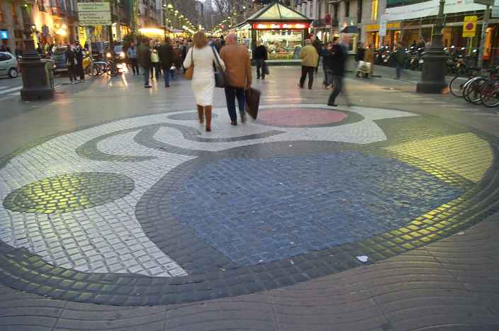Sidewalk Art by Miro