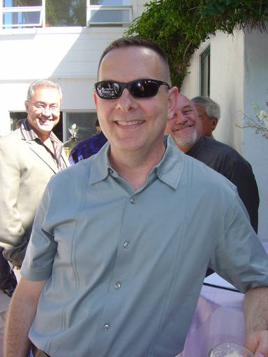 David before the ceremony